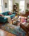 Urban Terrace Collection Area Rug -  Terrace Rectangle Multi  lifestyle 3