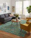 Caribbean Cove Collection Area Rug -  Lucia Rectangle Aqua  lifestyle 22