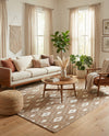 Sienna Collection Area Rug - Umbria Rectangle Caramel and Ivory  lifestyle 44