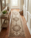 Eden Oasis Collection Area Rug -  Tranquility (Beige) Runner Beige  lifestyle 45