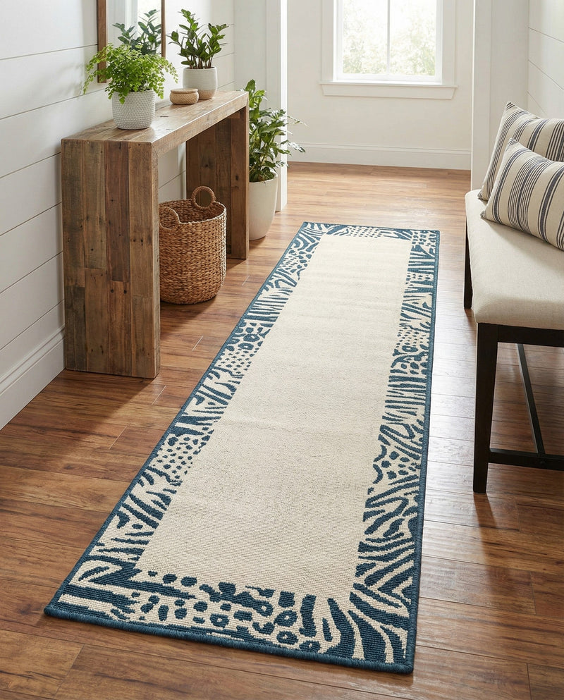 Savannah Escape Collection Area Rug - Serengeti Runner Ivory  lifestyle 43