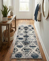 Marrakech Mosaic Collection Area Rug -  Atlas Runner Blue Gray  lifestyle 32