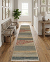 Zagros Oasis Collection Area Rug -  Kermanshah Runner Blue  lifestyle 37