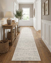 Savannah Soiree Collection Area Rug -  Everglade (White) Runner White  lifestyle 55