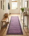 Studio Haven Collection Area Rug -  Conservatory (Violet) Runner Violet  lifestyle 34
