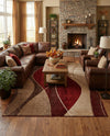 Autumn Meadow Collection Area Rug -  Emberglow Rectangle Multi  lifestyle 10
