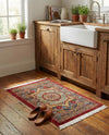 Ottoman Elegance Collection Area Rug -  Cappadocia Rectangle Navy Blue  lifestyle 36
