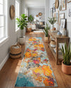 Colorburst Oasis Collection Area Rug -  Spectrum Runner Multi  lifestyle 46