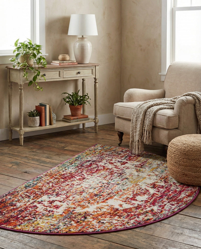 Georgetown Rugs Collection Area Rug - Dupont (Multi) Hearth Multi  lifestyle 46