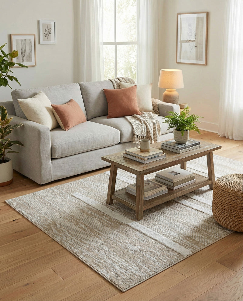 Cathedral Elegance Collection Area Rug - Chapel Rectangle Ivory  lifestyle 71