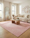 Urban Terrace Collection Area Rug -  Chelsea (Pink) Square Pink  lifestyle 67