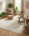 Tribal Terrace Treasures Collection Area Rug - Mayan Marina (Light Gray) Rectangle Light Gray  lifestyle 3