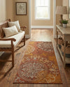 Urban Terrace Collection Area Rug -  Veranda Runner Rust Red  lifestyle 51
