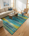 Seaside Haven Rugs Collection Area Rug -  Sandbar Rectangle Multi.Blue  lifestyle 12