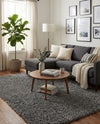 Eternal Plush Oasis Collection Area Rug -  Tranquility (Smoke) Rectangle Smoke  lifestyle 4