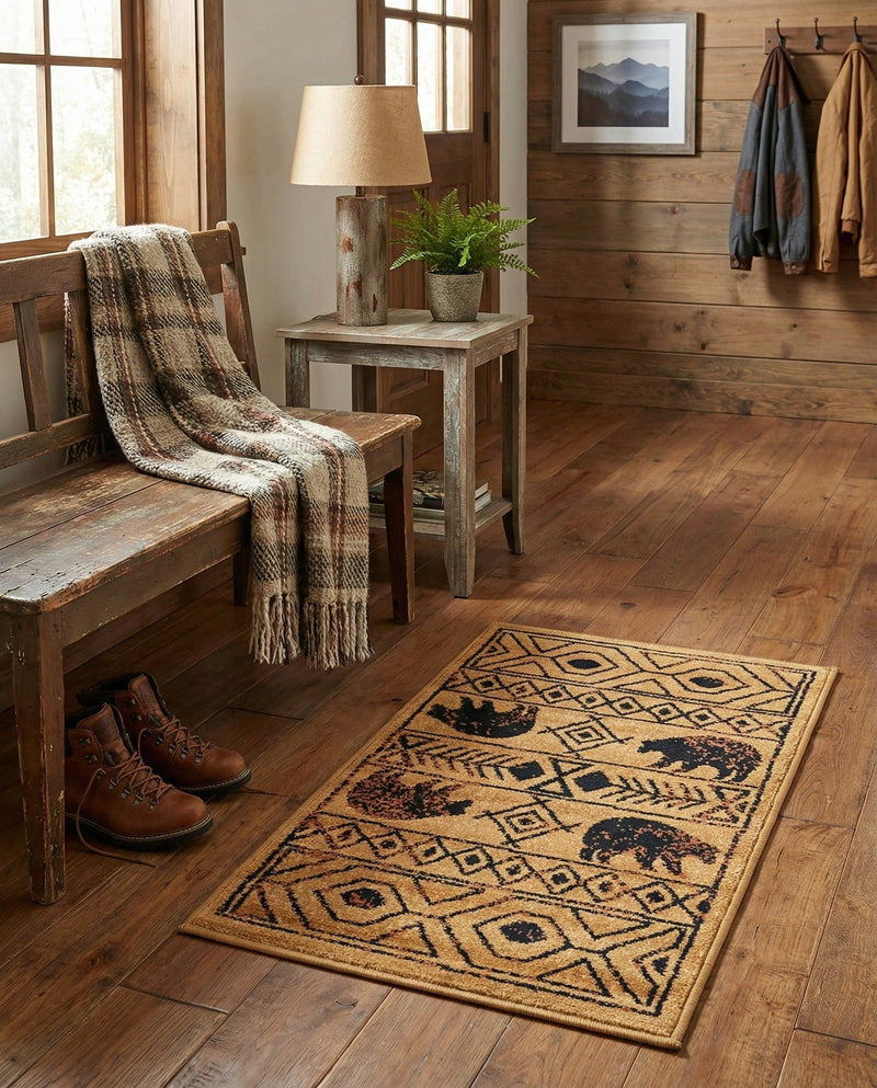Frontier Trails Collection Area Rug -  Sedona Rectangle Cedar  lifestyle 15