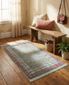 Caribbean Breeze Collection Area Rug -  Juniper Rectangle Blue  lifestyle 8