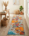 Colorburst Oasis Collection Area Rug -  Spectrum Runner Multi  lifestyle 43
