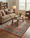 Patio Heritage Collection Area Rug - Veranda Rectangle Multi  lifestyle 9