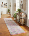 Arcadia Rugs Collection Area Rug - Eden (Pink) Runner Pink  lifestyle 47