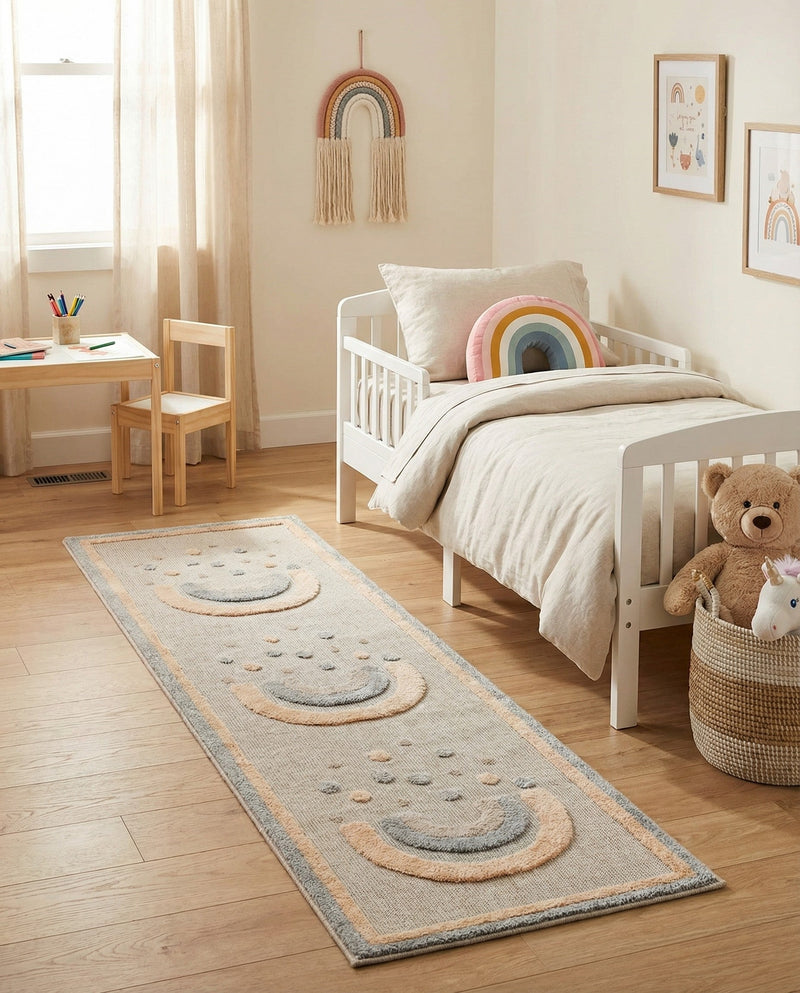 Wonder Tykes Collection Area Rug -  Frolicfield Runner Multi  lifestyle 51