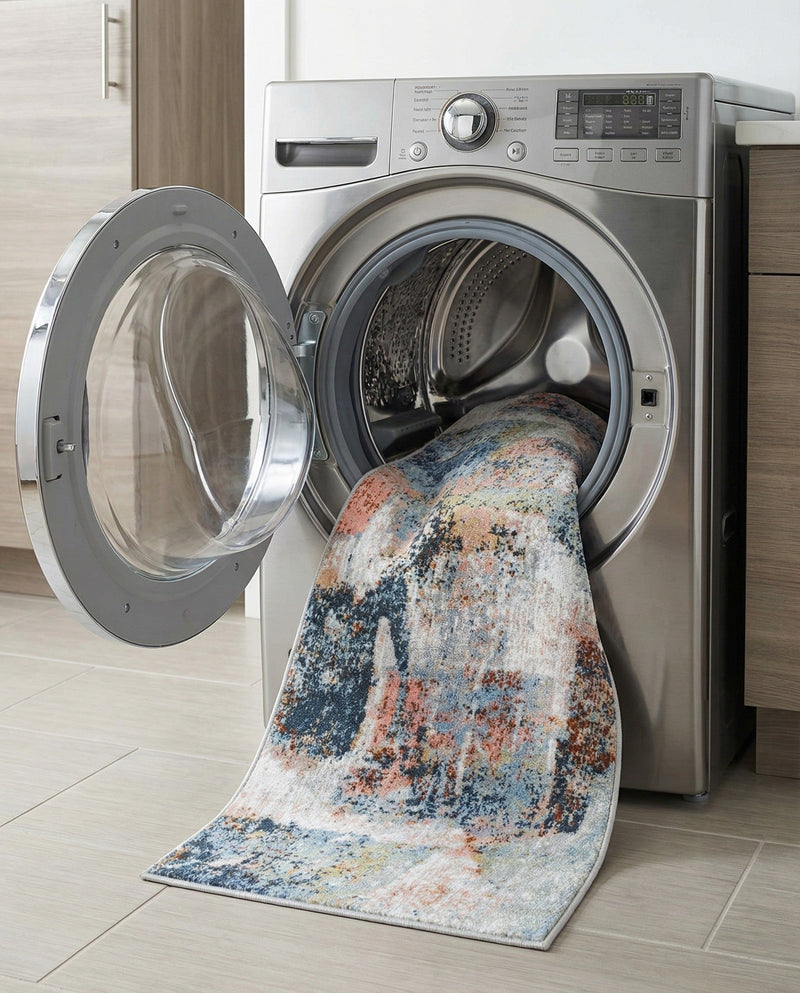 Aegean Elegance Washables Collection Area Rug -  Hydra Runner Multi  lifestyle 27