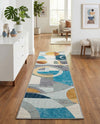 Urban Terrace Collection Area Rug -  Loggia Runner Multi  lifestyle 74