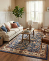 Eden Oasis Collection Area Rug -  Haven Rectangle Light Blue  lifestyle 11