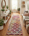 Trellis Mosaic Collection Area Rug -  Pergolatown (Multi) Runner Multi  lifestyle 38