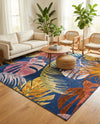 Meadow Breeze Collection Area Rug -  Clover Rectangle Multi  lifestyle 29