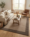 Studio Haven Collection Area Rug -  Conservatory (Light Brown) Rectangle Light Brown  lifestyle 12