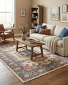 Eden Oasis Collection Area Rug -  Refuge (Cream) Rectangle Cream  lifestyle 4