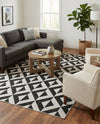 Urban Oasis Rugs Collection Area Rug -  Highrise (Charcoal Gray) Rectangle Charcoal Gray  lifestyle 10