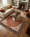 Patio Heritage Collection Area Rug -  Gazebo Rectangle Multi  lifestyle 6
