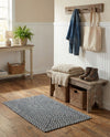 Highland Woven Jute Collection Area Rug - Glenmore (Navy Blue) Rectangle Navy Blue  lifestyle 3