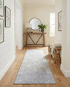 Heritage Elegance Collection Area Rug -  Windsor (Gray) Runner Gray  lifestyle 30