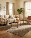 Sahara Sands Collection Area Rug -  Faiyum Rectangle Brown  lifestyle 17