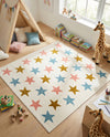 Wonder Tykes Collection Area Rug -  Fantasia Square Multi  lifestyle 38