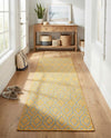 Urban Oasis Rugs Collection Area Rug -  Boulevard (Yellow and Aqua) Runner Yellow and Aqua  lifestyle 27