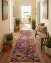 Marrakesh Elegance Collection Area Rug -  Bahia Runner Multi  lifestyle 53