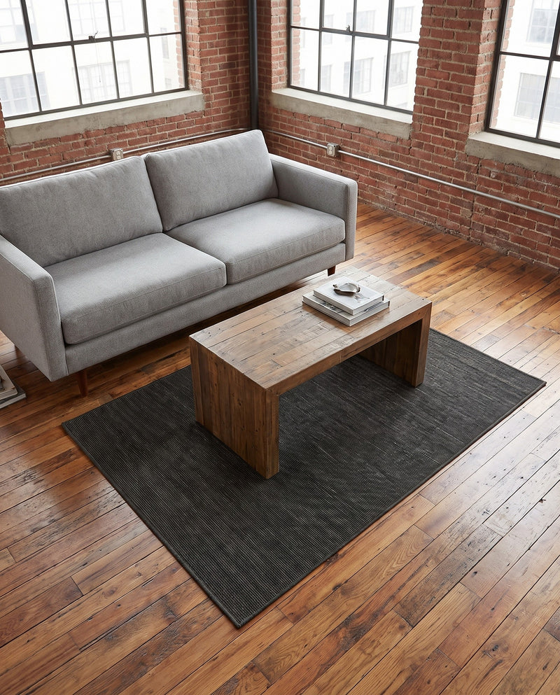 Soho Elegance Collection Area Rug - Chelsea (Gray) Rectangle Gray  lifestyle 24