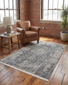Caribbean Breeze Collection Area Rug -  Utila Rectangle Fume Gray  lifestyle 31