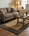 Bistro Lounge Collection Area Rug -  Affogato Rectangle Beige  lifestyle 13