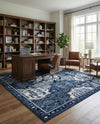 Horizon Collection Area Rug - Dawn Rectangle Blue  lifestyle 42