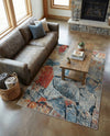 Urban Terrace Collection Area Rug -  Boulevard Rectangle Multi  lifestyle 3