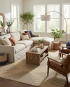 Sahara Sands Collection Area Rug -  Merimde Rectangle Natural  lifestyle 15