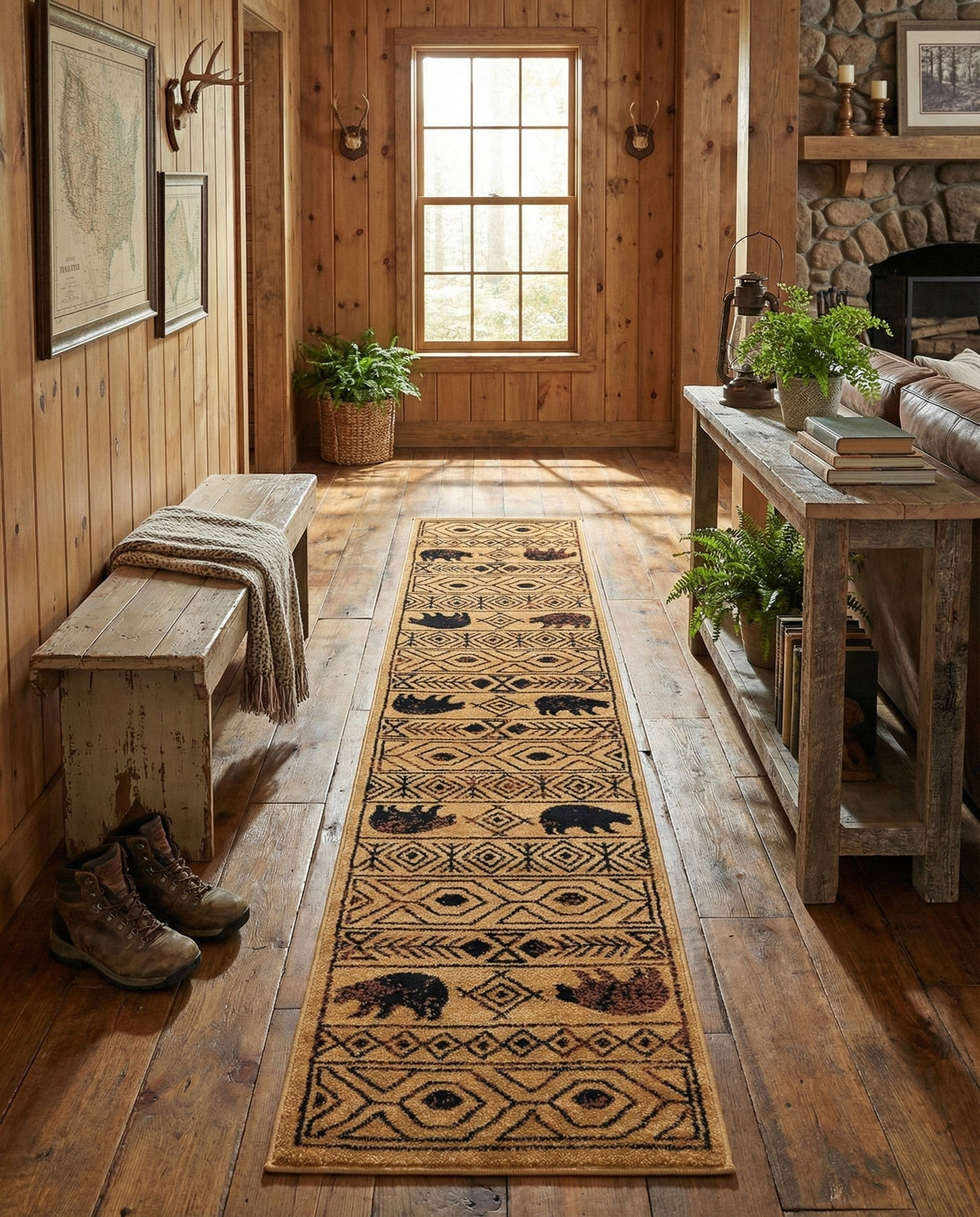 Frontier Trails Collection Area Rug -  Sedona Runner Cedar  lifestyle 67