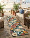 Seaside Haven Rugs Collection Area Rug -  Nautical Runner Multi  lifestyle 95