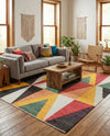 Thar Cotton Collection Area Rug -  Kannur Rectangle Multi  lifestyle 12
