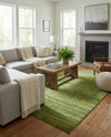 Studio Haven Collection Area Rug -  Gallery (Green) Rectangle Green  lifestyle 14